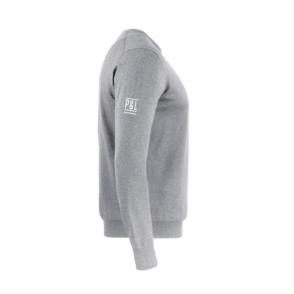 Oakville Crewneck Gråmelerad Herr