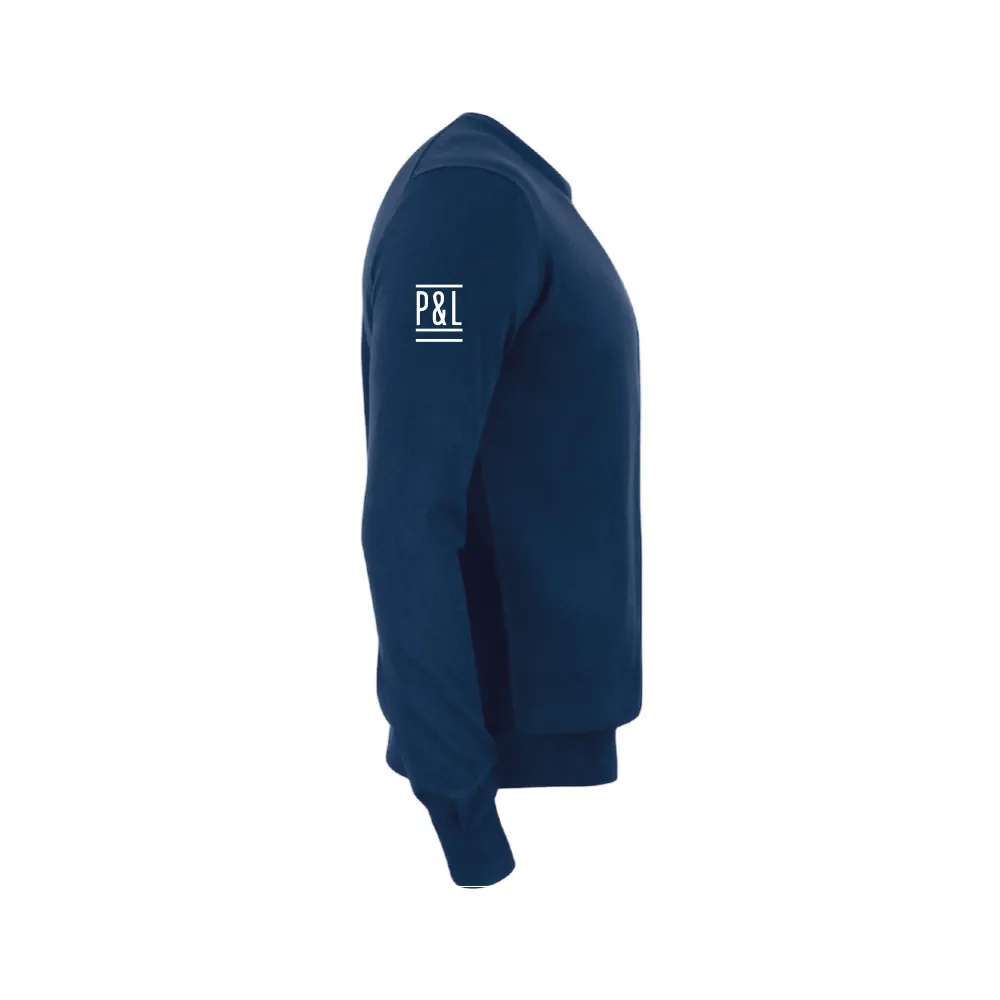 Oakville crewneck Marinblå Herr